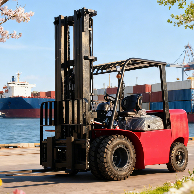 Heavy Duty 8 Ton Diesel Forkli - đánh giá và giá Heavy Equipment Lift